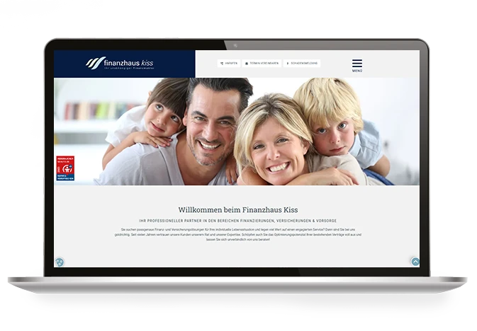 Makler Homepages | Finanzhaus Kiss