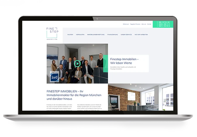 Makler Homepages | Finestep