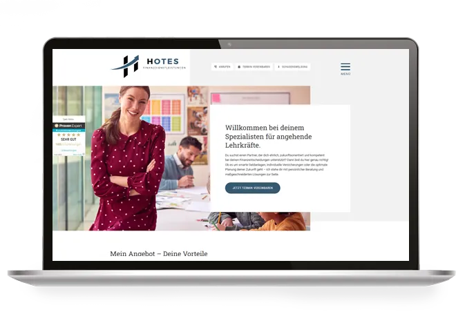Makler Homepages | Referenz Tjark Hotes