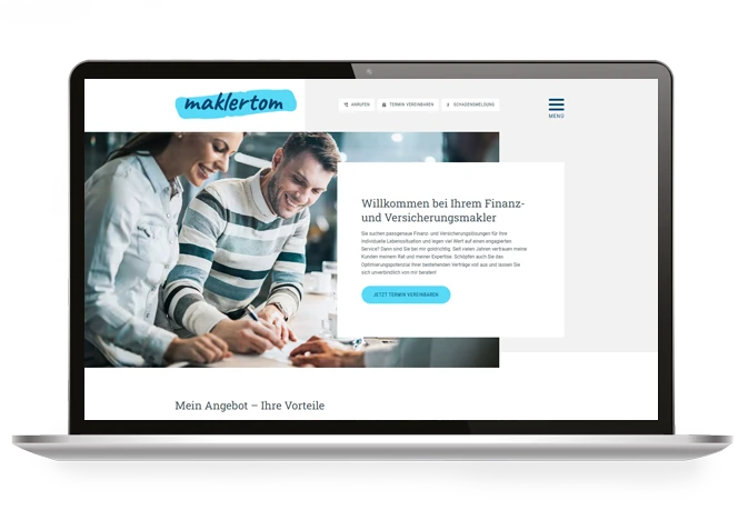 Makler Homepages | Maklertom