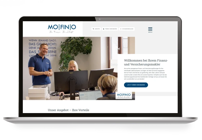 Makler Homepages | Referenz Mofino