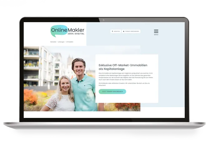 Makler Homepages | Referenz Online Makler