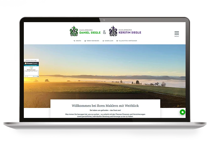 Makler Homepages | Siegle