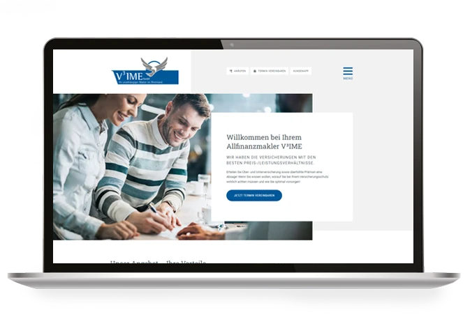 Makler Homepages | Referenz V3ime