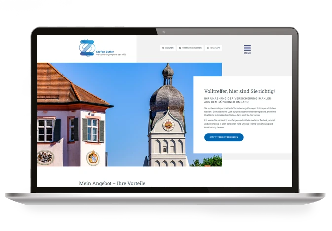 Makler Homepages | Referenz Abersicherdoch