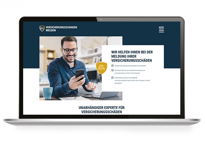 Makler Homepages | Versicherungsschaden melden